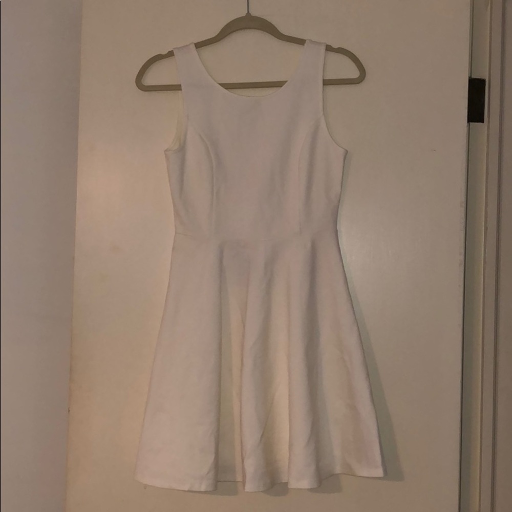 NEW white Pitaya backless dress